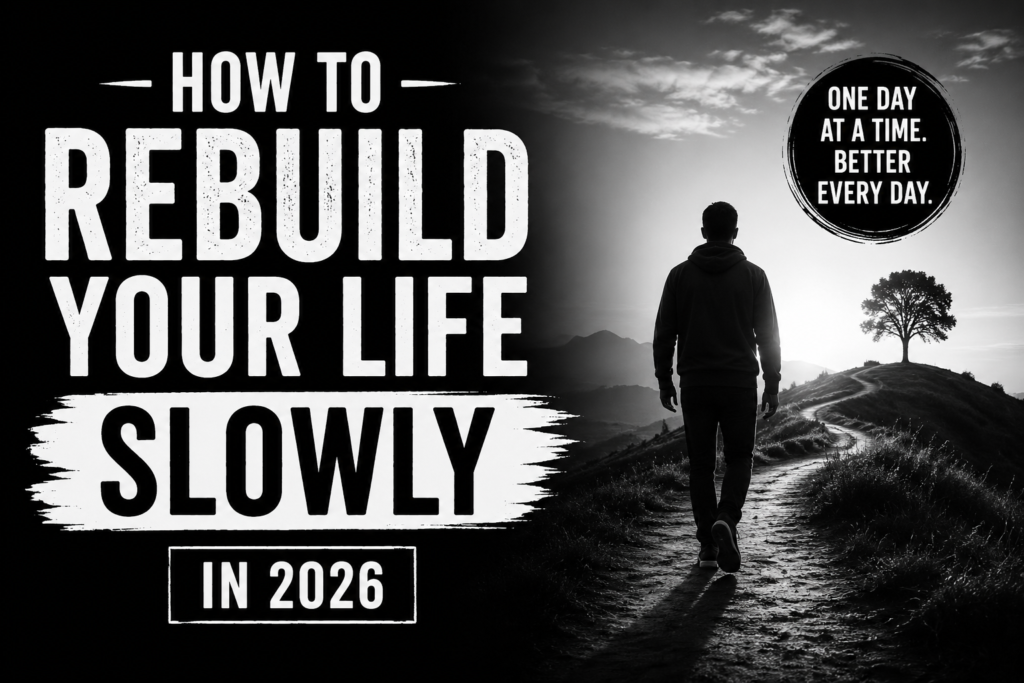 How to Rebuild Your Life Slowly in 2026
